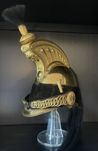 Casque officier dragons 1858 - casque,