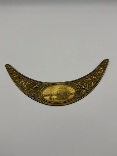 Plaque casque adrian - de, ww1
