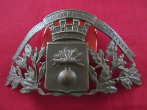 Plaque casque pompier commune - plaque,