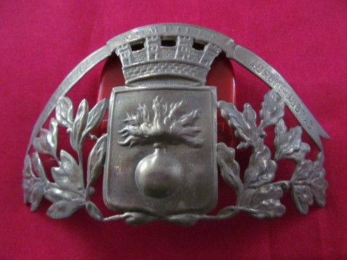 Plaque casque pompier - casque, commune